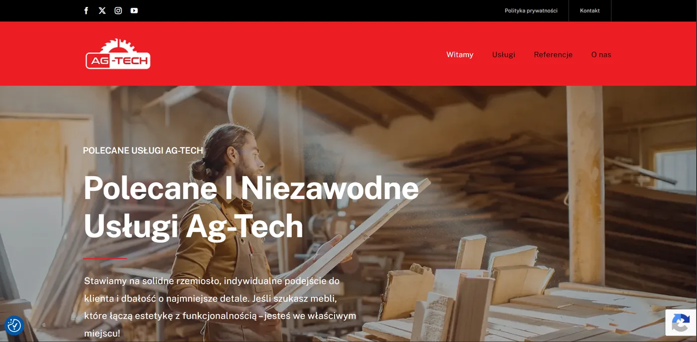 Podgląd strony ag-tech.info.pl